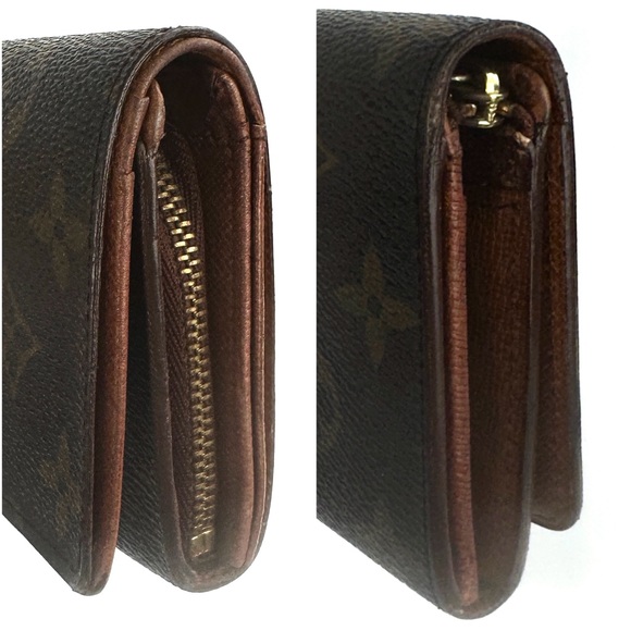 💎 Louis Vuitton Monogram Porte-Monnaie Tresor Wallet - Picture 5 of 13